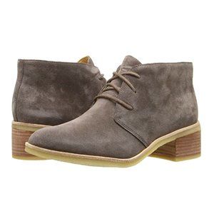 Clarks Phenia Carnaby Grey Suede Boots